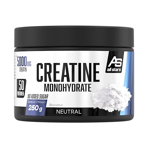 🔥 STARKER PREIS (-31%) ALL STARS Creatin Monohydrat Pulver hochdosiert 250g vegan