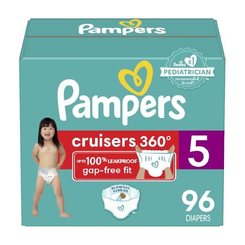 Pampers Diapers - Cruisers 360 degrees - Size 3, 168 Count sold price at auction in Canada