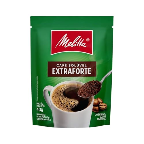Café Solúvel Extraforte Melitta por R$ 6,90 ☕