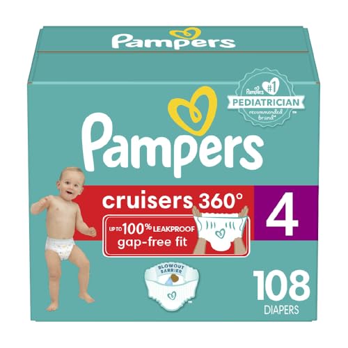 Pampers Diapers - Cruisers 360degree - Size 5 sold price at auction in Canada