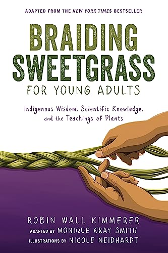 Braiding Sweetgrass for Young Adults book cover