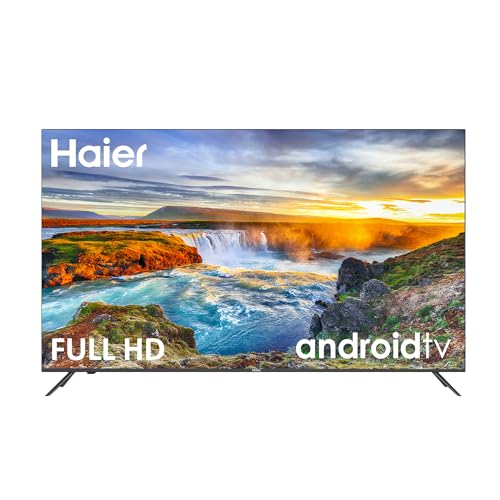 televisores smart tv de 32 pulgadas - Haier H32K702FG Android TV con HDR y diseño sin marcos