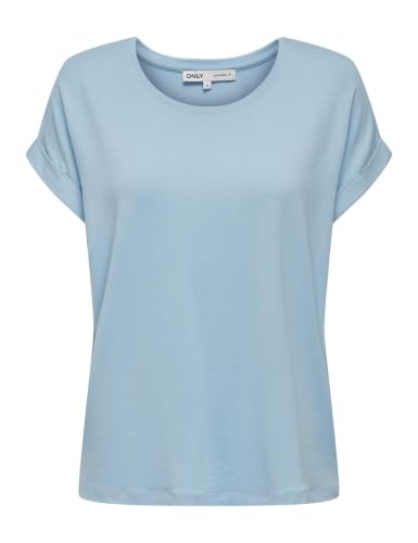 🔥 SELTEN SO GÜNSTIG (-53%) ONLY Tops für Damen Basic Kurzarm Rundhals