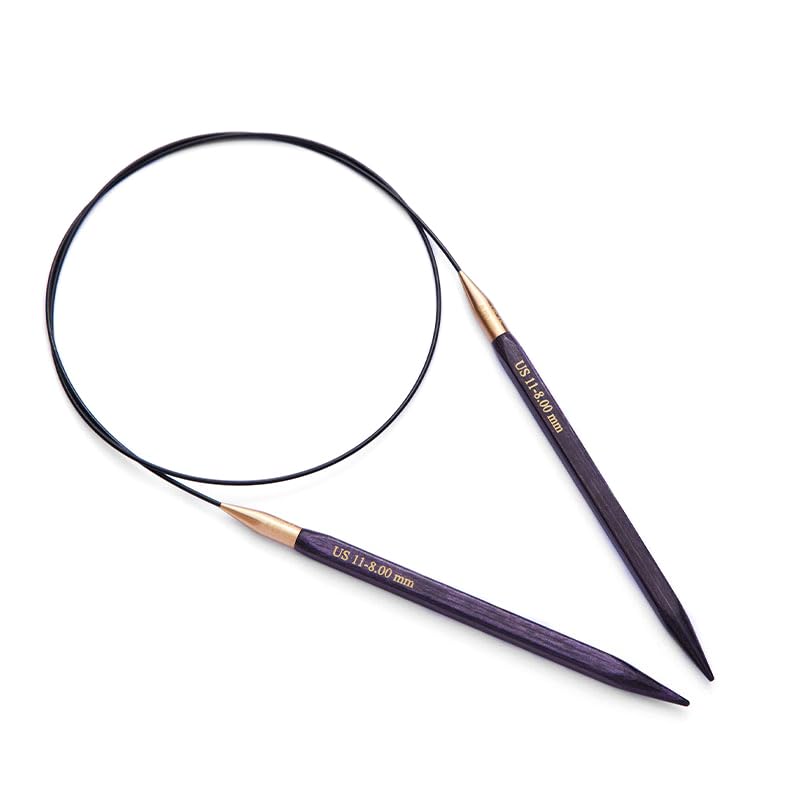 KnitPro J’Adore Cubics Fixed Circular Needles 24" 60cm | 7.00mm