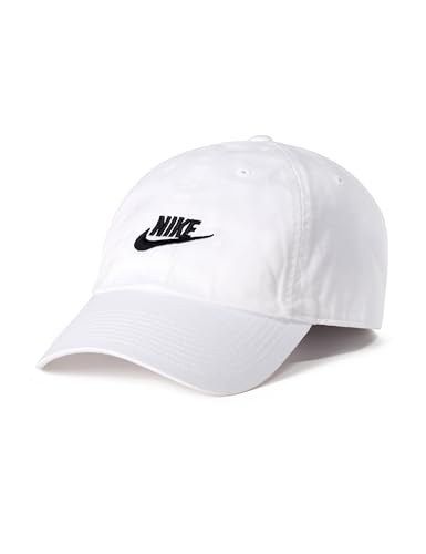 (-12%) Nike Unisex Club Cb FUT WSH L Baseballkappe, White/Black, S/M