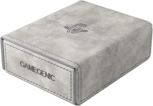 Token Keep - Premium Token Box for Safe Storage, Fits Dungeon 1100+ and Dungeon S 550+, Holds Tokens, Dice, and Cards, Fully Usable During Gameplay, Gray Color, Made, exact product listing photograph
