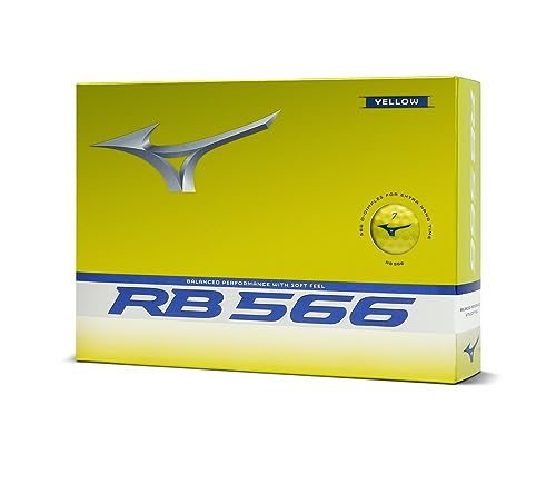 Mizuno 2024 RB 566 Golf Balls | Optic Yellow