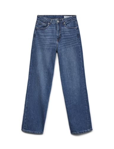 (-50%) VERO MODA Female Weit geschnitten VMTESSA Hohe Taille Weiter Beinschnitt Jeans