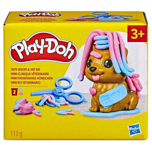 Play-Doh Mini Kit Veterinário com cão, brinquedo para crianças