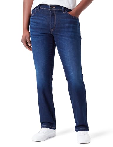 🔥 SELTEN SO GÜNSTIG (-85%) Wrangler - Jeans Herren - Slim Tapered Fit - Larston - Night Shade