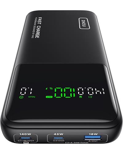 (-26%) INIU 140W Laptop Power Bank, 27000mAh Schnellladung Externe Handyakkus