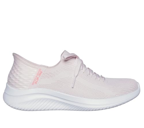 (-45%) Skechers Damen Ultra Flex 3.0 Brilliant Path Slip-InTurnschuhe, Light Pink Textile/Trim, 41 EU