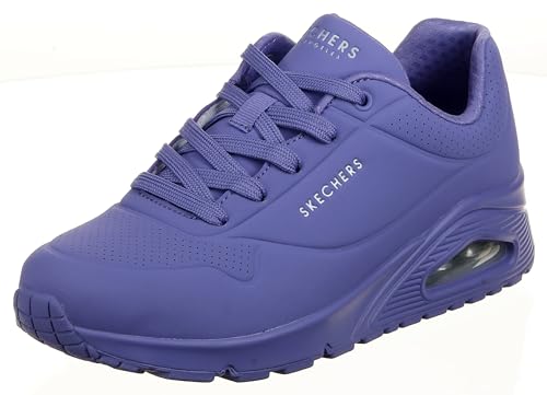 🔥 STARKER PREIS (-35%) Skechers Damen UNO Stand ON AIR, Lilac Durabuck/Mesh, 42 EU