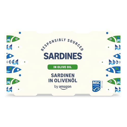 🔥 STARKER PREIS (-35%) by Amazon MSC Sardinen In Olivenöl, 3x125g