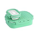 CELLO Matrix Medium Lunch Box Green