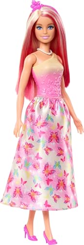 (-46%) Barbie Royal Puppe mit rosa und blonden Fantasiehaaren, Zubehör