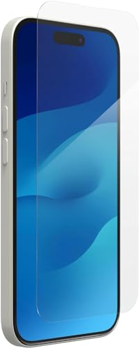 ZAGG Glass+ Screen Protector for iPhone 15 Pro Max - 3X Stronger with Reinforced Edges, Scratch & Smudge-Resistant Surface, InvisibleShield, Easy to Install