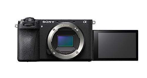 (-24%) Sony Alpha 6700 Spiegellose APS-C Digitalkamera (KI-basierter Autofokus, 5-Achsen-Bildstabilisierung, 4k 120p Video, Touch-Display für Vlogging & Selfies)