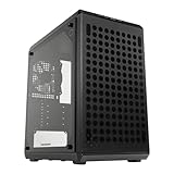 Cooler Master Q300L V2 Micro-ATX Tower, Magnetic Patterned Dust Filter, USB 3.2 Gen 2x2 (20GB), Tempered Glass, CPU Coolers Max 159mm, GPU 360mm, Fully Ventilated Airflow (Q300LV2-KGNN-S00)