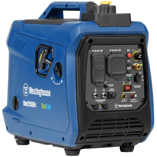 Westinghouse 2550 Peak Watt Super Quiet Portable Inverter Generator iGen2550DFc