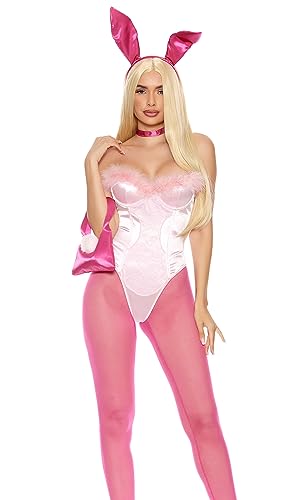 Forplay Women's Legal Bunny Movie Character Costume, Pink, M/L