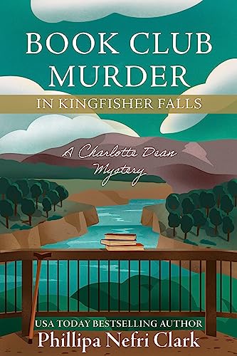 Book Club Murder in Kingfisher Falls / Deadly Falls book cover