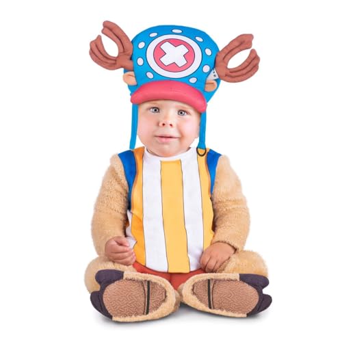 My Other Me One Piece Chopper Costume Toddler - Officially Licensed Anime Outfit with Jumpsuit for Comic-Con, Halloween Multi