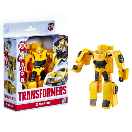 Generations Toys Authentics Alpha Bumblebee Action Figure, 7-Inch, Robot Toys for Kids Ages 6 and Up