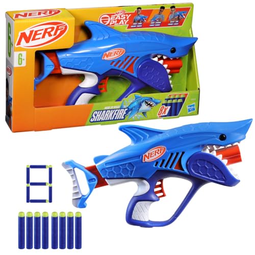 (-14%) Nerf Junior Wild Sharkfire Easy Play Dart-Blaster
