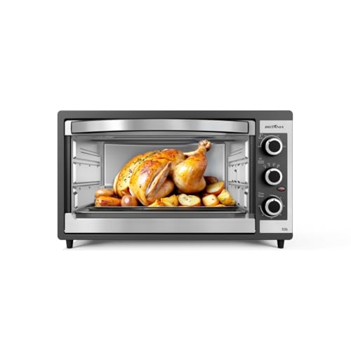 Forno Elétrico Britânia BFE55P ​Dupla resistência 52L 220V