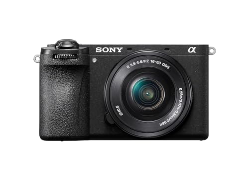 Sony Alpha 6700 – APS-C Interchangeable Lens Camera with 26 MP Sensor, 4K Video, AI-Based Subject Recognition, Log Shooting, LUT Handling and Vlog Friendly Functions and 16-50mm Zoom Lens