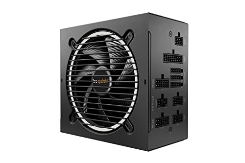 be quiet! Pure Power 12 M 1200W Modular Power Supply | 80 Plus® Gold | ATX 3.1 | PCIe 5.0 GPUs and 6+2 pin connectors | 12VHPWR Cable Included | Silent 120mm be quiet! Fan - BN513 I 10 Year Warranty