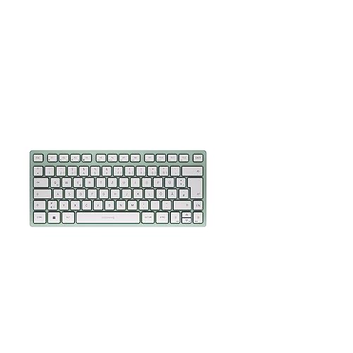 🔥 STARKER PREIS (-67%) CHERRY KW 7100 MINI BT, Kompakte Bluetooth-Tastatur, DE QWERTZ, Agave Green
