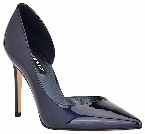 Nine West Women's Folowe3 Pump, Blue 401, 9