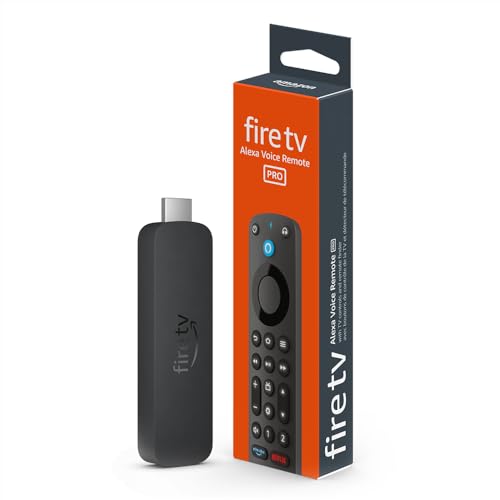 Fire TV Stick 4K with Alexa Voice Remote Pro
