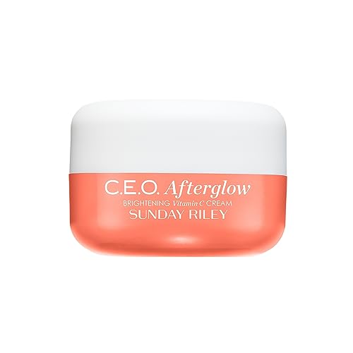 Sunday Riley C.E.O. Afterglow Brightening Vitamin C Cream Face Moisturizer