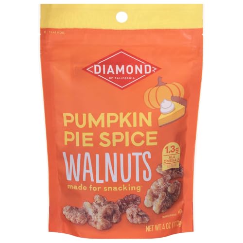 Diamond of California Pumpkin Pie Spice Walnuts 4 oz