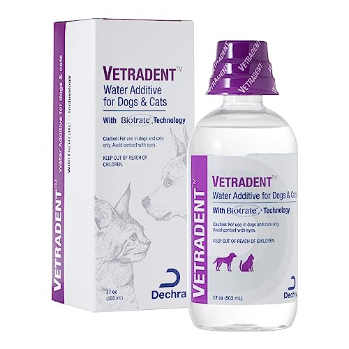 Vetradent® Water Additive for Dogs and Cats, 17 oz