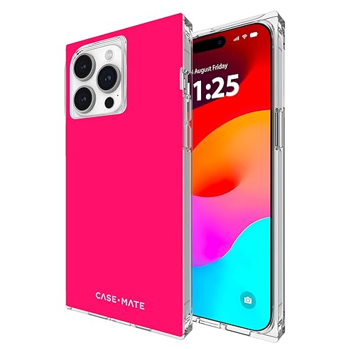 Case-Mate iPhone 15 Pro Max Case for Women - Compatible w/MagSafe - 12ft Drop Protection - 6.7" Unique Magnetic Case for iPhone 15 Pro Max - Shockproof, Anti-Scratch Phone Cover - BLOX Neon Watermelon