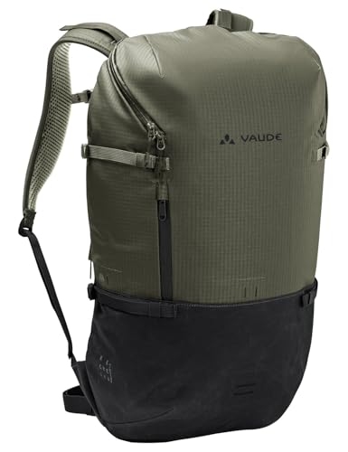 (-41%) VAUDE Cityrucksack CityGo II 30 Liter, wasserdicht & leicht – Khaki