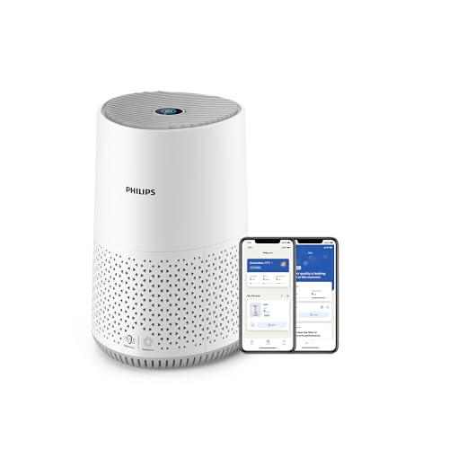 (-46%) Philips Luftreiniger 600 Serie mit SmartSensor, Weiß, für Räume bis 44 m²