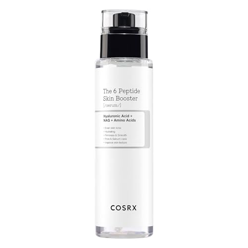 COSRX 6X Peptide Collagen Booster Toner Serum with Copper Peptides, Niacinamide & Hyaluronic Acid Skin Renewal Boosting Facial Essence for All Skin Types, Korean Skin Care, 150mL/5.07 Fl.Oz
