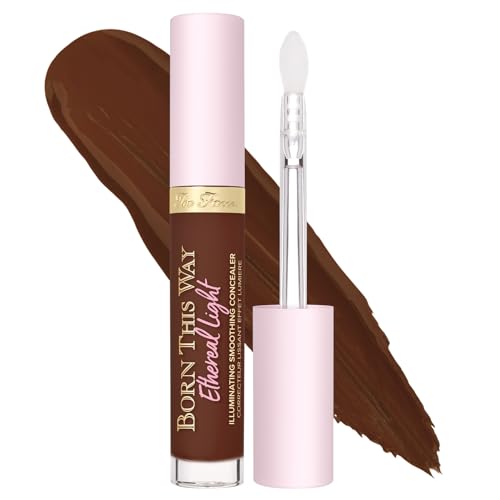 Too Faced Born This Way Ethereal Light Illuminating Smoothing Concealer | Hyaluronic Acid + Waterproof, 0.17 fl., 0.16907 fl oz
