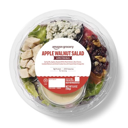 Amazon Fresh Brand, Apple Walnut Salad with Chicken, 5.5 Oz