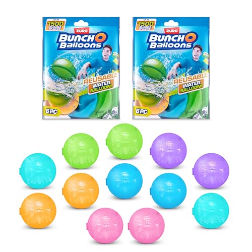 Bunch O Balloons Reusable Water Balloons 12-Pack by ZURU