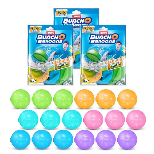Bunch O Balloons Reusable Water Balloons 18-Pack by ZURU