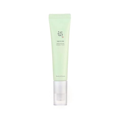 Beauty of Joseon Light On Serum Vitamin C Centella Dark Spot Fine Lines Pigmentation Correcting Serum, Hydrating Moisturizer, Korean Skin Care for Men