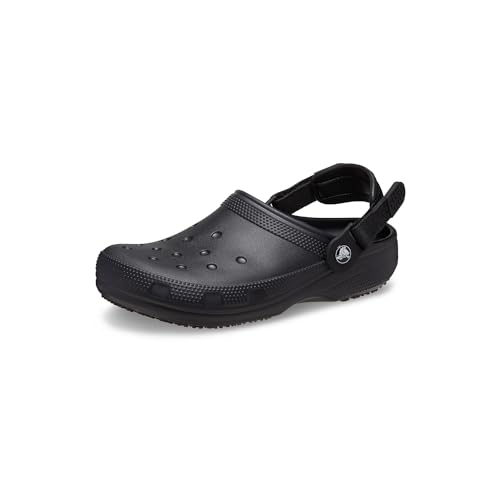 Crocs Classic Work Clog Black Men's 7, Women's 9 Medium