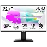 人気急上昇の商品3 - 【Amazon.co.jp限定】MSI ビジネスモニター PRO MP2412 薄型 VAパネル フルHD/23.8インチ/HDMI/DisplayP