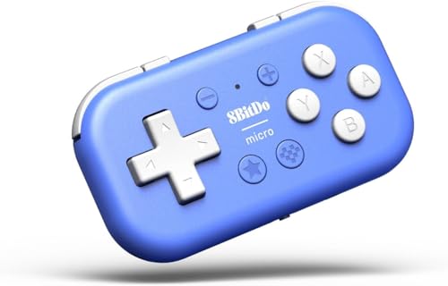 8BitDo Micro Bluetooth Gamepad, Pocket-sized Mini Controller